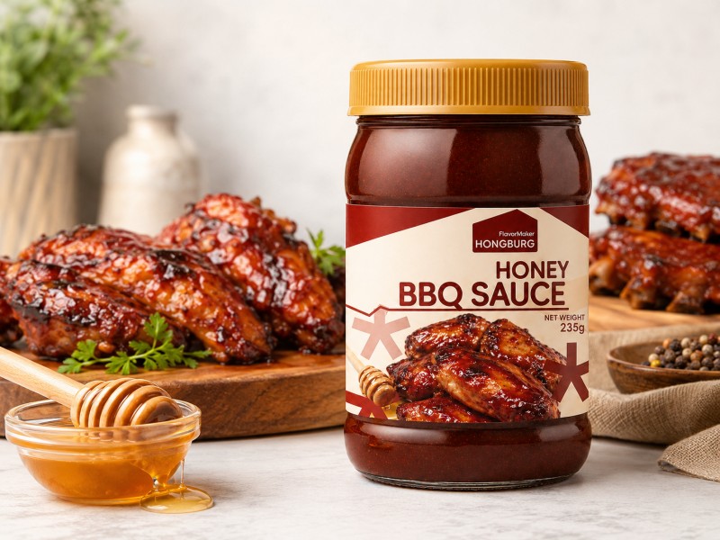মিষ্টি সমৃদ্ধ মধু BBQ সস
